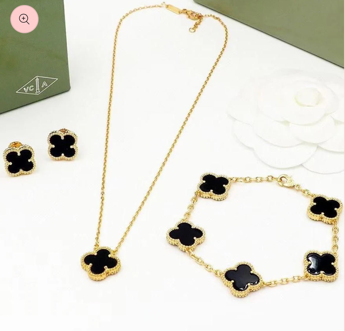 3 piece set arpels black
