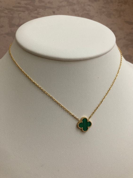 Green Arpels necklace